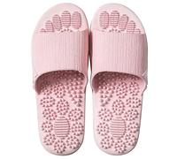 LBHT Acupressure Slippers For Men Women Foot Pain Relief Massage Slippers Plantar Fasciitis Relief Sandals Acupuncture Shower Shoes Relieve Stress Valentine's Gifts (Color : Pink, Size : 40/41 EU)