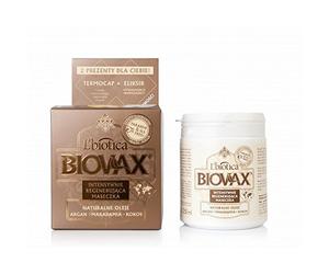 L'Biotica Biovax Hair Mask 250ml Argan, Macadamia, Coconut oil