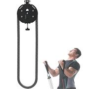 LBJDJYB Suspension Endless Rope Trainer with Adjustable Resistance, Portable Cable Pulley System, Fitness Rope Puller Machine, for Full Body Coordination