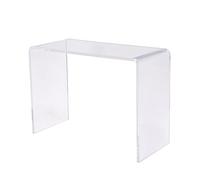 LBLFEBD Clear Acrylic Console Table for Modern Hallway Entryway Living Room Foyer - Long Narrow Entrance Table for Corridor Office Décor