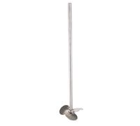LBLFEBD Three Blade Stirring Rod Stirring Bar Overhead Stirring Rod Anchor Paddle Mixer Shaft Stainless Steel Stirrer for Lab Industrial Mixing
