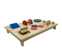 LBMED Hand-Eye Coordination Training Platform, Professional Finger Training Board with Adjustable Angle Design, Improve Brain Perception and Cognitive Skills, Efficient Training,for Cerebral Palsy