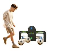 LBMED Interactive Soccer Game Console, Football Passing Trainer With Led Scoring Display Screen, 5 Gameplay Modes And Lighting Response, Automatic Ball Return, High Impact Resistance, Agile Training