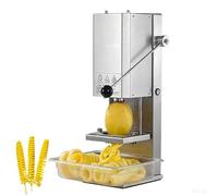 LBMED Potato Tower Machine, Automatic Potato Peelers with Stainless Steel Blades, Adjustable 3-10mm Thickness, 5S Quick Completion, Unique Shape, for Carrots, Cucumbers, Sweet Potatoes Etc