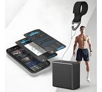 LBMED Velocity Based Training Device, Vertical Jump Tester with APP Control and Voice Tips, Barbell Speed/Power/1 RM/Fatigue Test/explosive Force, Multiple Science Test Modes, 50H Of Battery Life