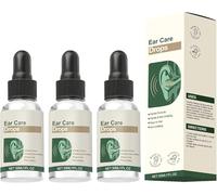 LBMLBM Ear Care Drops - Non-Irritating Gentle Plant-Based Formula, Tinnitus Relief for Ringing Ears, Buzzing Ears, Swimmer's Ear & Earwax Removal, for All Skin Types (3)