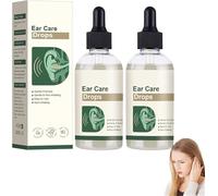 LBMLBM Ear Care Drops - Plant-Based Formula - Ear Care Drops for Tinnitus-Relief & Buzzing Ears, Gentle and Non-Irritating, Relieve Ear Discomfort, Easy to Use (2 Pcs)