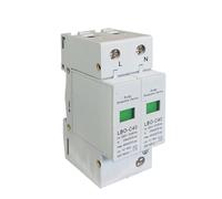 LBO-C40 Series Household Surge Protective Device SPD 1P+N 20kA-40kS 380VAC/385VAC Low Voltage Arrester Device Protector