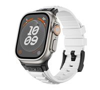 LBRTMED Band for Ultra 2 49mm Series 9 8 7 45mm 6/5/4/se 44mm Men Replacement Strap Pin Metal Buckle Accesssories for Iwatch