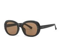 LBRTMED FHKQMLFQ Women's Vintage Square Round Frame Sunglasses Shades Anti UV400 Glasses