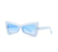 LBRTMED Generisch B747 Retro Two-Tone Sunglasses for Women Gradient Vintage UV400 Men Sunglasses, 4, One Size