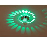 LBRTMED LED Wall Lights Modern Simple Spiral Wall Lamp Colorful Ceiling Led Indoor Lamp 3W AC110V 110V Compatible with KTV Bar Corridor Living Room, Chandeliers Modern
