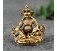 LBRTMED Sculpture Wall Sculptures Copper Buddha Small Statue Desktop Ornaments Buddhism Religious Figurines