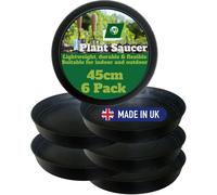 LBS Horticulture 45cm - 6 Pack Outdoor & Indoor Plant Pot Saucers