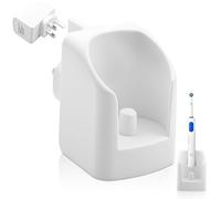 LbsAMP Wall Charger compatible with Braun Oral B Electric Toothbrush iO2 3 4 5 6 D12 S12 D10 Genius Vitality Pro Kids Smart Charging Station UK Plug IPX6 Charger Base Toothbrush Charging Adapter
