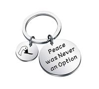 LBSBO Peace Was Never An Option Goose Keychain Untitled Goose Game Lover Gift