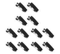 Lbvzxkad 12Pcs Compression Latch Lock Zinc Alloy Flush Lever Latch Adjustable Grip Range 0.04 Inch-0.94 Inch