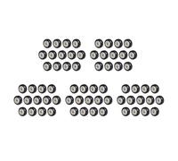 Lbvzxkad [65Pcs 3D Printer POM Pulley Wheels 625Zz Linear Bearing Ulley Passive Round Wheel Roller for CR10, 3