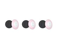 Lbvzxkad Cat Collar Holder, for Air Tag Cat Collar Holder Compatible for GPS Tracker,6Pack Case Cover Black and Pink