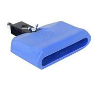 Lbvzxkad Drum Cow Bell, Plastic Percussion Instruments Block Noise Makers with Plastic Rod Stick for Drum Set Cow Bell Drum Blue