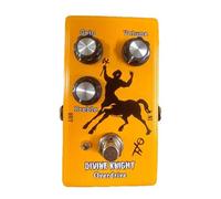 Lbvzxkad Guitar Effect Divine Knight Overdrive Pedal with Gain,Volume and Freble Button,Horse Drive Effect Pedal,Guitar Pedal