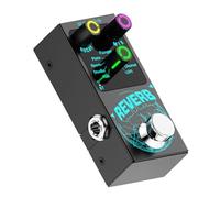 Lbvzxkad New Bluetooth 5.4 Effector Guitar Reverb Effector Single-Block Reverb Effector Reverb Colorful Visual Light