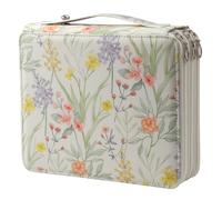 Lbxgap Colored Pencil Case - 120 Slots Pencil Holder with Zipper Closure Twill Fabric Large Capacity Pencil Case for Watercolor Pens or Markers, Pencil Case Organizer for Artist