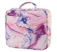 Lbxgap Multi-Functional Zipper Pencil ipad case with Handle and Zippered Pocket, Carrying Protective Bag with Bookmark and Book Fixing Straps for Travel Office