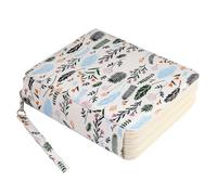 Lbxgap Portable Colored 124 Slots Pencil case Organizer with Printing Pattern for Watercolor Pens or Markers, Pencil Case Organizer for Artist