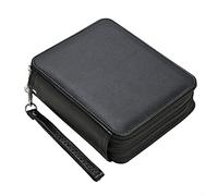 Lbxgap PU Pencil Case - 72 Slots Colored Pencil Case Organizer with Zipper for Watercolor Pens, Pencil Case Organizer for Artist