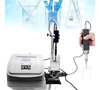 Lbxlhr 800w Ultrasonic Homogenizer for Laboratory Use, Lab Emulsifiering Machine, Processing Capacity 10-600ml, 1s-99h Timer for Biology, Aerospace(8mmprobe)
