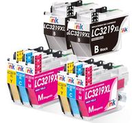 LC 3217 LC3219XL Ink Cartridges for Brother LC3217 Ink Cartridges Multipack Compatible with Brother MFC-J5930DW MFC- MFC-J5335DW MFC-J6530DW J5730DW MFC-J6935DW,8Pack