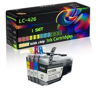 LC-426 Compatible for Brother Ink Cartridges with Chip MFC-J4335DW MFC-J4340 MFC-J4340DW MFC-J4535DW Printers (1 Set)