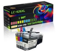 LC-426XL Compatible for Brother Ink Cartridges with Chip MFC-J4335DW MFC-J4340 MFC-J4340DW MFC-J4535DW Printers (1 Set)