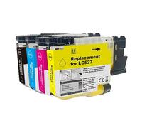 LC-527 Compatible Inkjet Ink Cartridge For B-rother MFC-J4550DW J4350DW 4550 4350 Printer(LC527 1SET 4PC)
