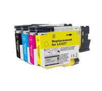 LC-527 LC527 LC 527 Compatible Inkjet Ink Cartridge For Brother MFC-J4550DW J4350DW 4550 4350 Printer(1SET)