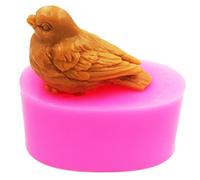 LC Bird Silicone Moulds Handmade Soap Molds Silicone Soap Mould Soap DIY Mold For Baking, Cake, Chocolate