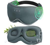 LC-dolida Bluetooth Sleep Eye Mask Headphones,15H Battery & Total Blackout