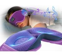 LC-dolida Bluetooth Sleep Eye Mask Headphones,15H Battery & Total Blackout