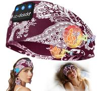 LC-dolida Sleep Headphones Bluetooth Headband Headphones, Sleep to Headphones Bluetooth V5.4 Headphones Wireless Bluetooth 15+Hours Playtime Sleep Headband with HiFi Stereo, Ergonomic Tech Gadgets