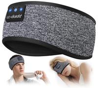 LC-dolida Sleep Headphones Headband Bluetooth 5.4, Sports Headband Earphones Sleeping Bluetooth Wireless with USB C for Women Men Sports Gifts Workout Jogging Yoga Insomnia Air Travel Meditation