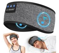 LC-dolida Sleep Headphones Headband Sleeping Headphones, Ultra Soft Bamboo Fibe Bed Headphones with HiFi Speakers Lightweight Sleep Music Headband for Travel/Meditation/Yoga/Audio books