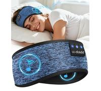 LC-dolida Sleep Headphones Headband,Soft Sleeping Headphones Bluetooth Headband with Earphones Wireless Soft Music Headband Earphones for Men Women Teens Yoga Workout Fitness Relax Travel