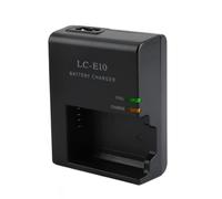LC-E10 Battery Charger LC-E10C LC-E10 LC-E10E Charger Compatible with Canon EOS Rebel T7 T6 T5 T3 T100 4000D 3000D 2000D 1500D 1300D 1200D 1100D Kiss X50 X70 X80 X90 Cameras