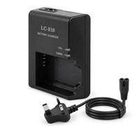 LC-E10 Camera Battery Charger Compatible with Canon LP-E10 Battery for EOS 1100D 1200D 1300D 1500D 2000D 3000D 4000D, Rebel T3 T5 T6 T7 T100, Kiss X50 X70 X80 X9 (Black)