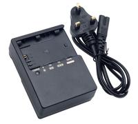 LC-E6 LP-E6 Battery Charger Compatible with LP-E6 LC-E6 LC-E6N LC-E6NH Batteries for Canon EOS R R5 R5 C R6 6D 7D 60D 70D 80D 90D 5D 5DS 5DS R 6D Mark II 7D 7D Mark II Cameras Power Supply