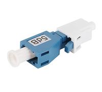 Lc Fiber Optic Attenuator, Single Mode Optical Fiber Attenuator Connector, Lc Upc-5Db Adapter with High Temperature Stability and Accessories for Networking and Telecommunications