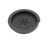 LC LICTOP Black Acoustic Guitar Sound Hole Cover Fit for 100mm/3.94" Diameter Guitar Hole