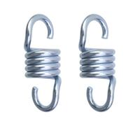 LC LICTOP Heavy Duty Tension Springs 4-1/4" Length Hook Type Stretching Spring for Hammock Swing Furniture or Industrial 3-1/4" Hook to Hook Spacing 2Pcs