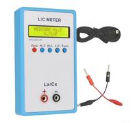 LC Meter, Capacitance 1pF-100mF, Ind 1uH-100H, LC200A | 1% accuracy, 0.01pF/0.001uH resolution, 1602 LCD. Linear calibration with flash-memory. Mini USB/DC/battery